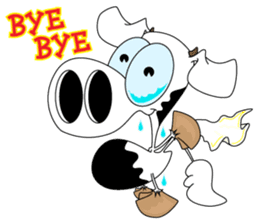 Wow Cow sticker #9080092