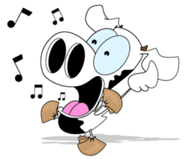 Wow Cow sticker #9080093