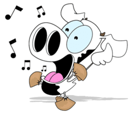 Wow Cow sticker #9080093