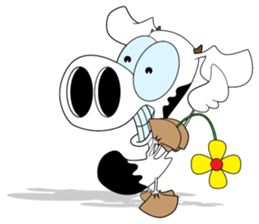 Wow Cow sticker #9080095