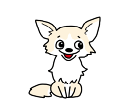 chihuahua hu wa wa sticker sticker #9080356