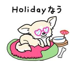 chihuahua hu wa wa sticker sticker #9080376