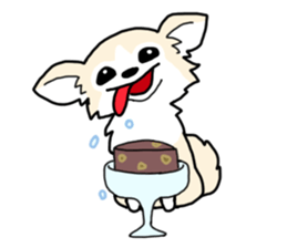 chihuahua hu wa wa sticker sticker #9080377