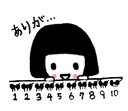 pretty girl Stick erevery day sticker #9080512