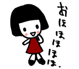 pretty girl Stick erevery day sticker #9080539