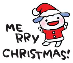 Christmas and New Year message. sticker #9080824