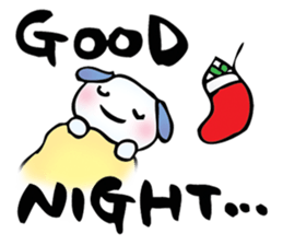 Christmas and New Year message. sticker #9080838