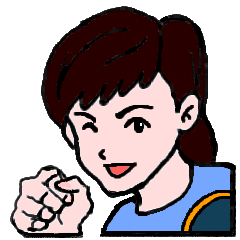 Table tennis girl (english version)