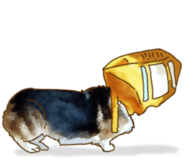 Dangerous Corgi sticker #9081713