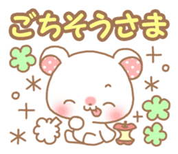 Sweet cute bear sticker #9081991