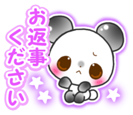 Animal cute honorific version sticker #9082463