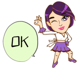 Angie (dancing queen) sticker #9082756