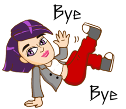 Angie (dancing queen) sticker #9082783