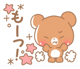 Happy pretty bear sticker #9082892