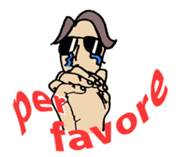 Italian guy Marco's emotion sticker #9083122