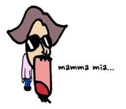 Italian guy Marco's emotion sticker #9083128