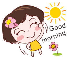 Good Morning sister sticker #9083344