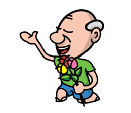 Happy Grandma & Grandpa sticker #9083571