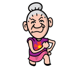 Happy Grandma & Grandpa sticker #9083575