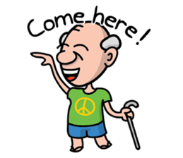 Happy Grandma & Grandpa sticker #9083579