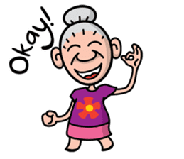 Happy Grandma & Grandpa sticker #9083581