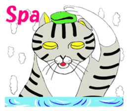 Japanese Bobtail cat "TAP" sticker #9084002