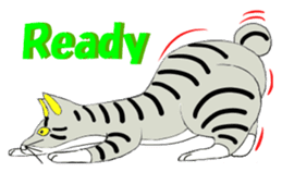 Japanese Bobtail cat "TAP" sticker #9084019