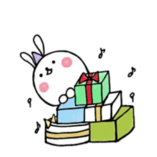 Everyday pyokotan  winter sticker #9084822