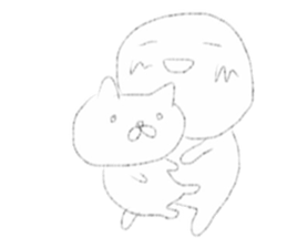 It's difficult to be seen. sticker #9084866