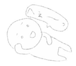 It's difficult to be seen. sticker #9084884