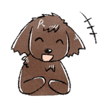 The toy poodle! sticker #9085175