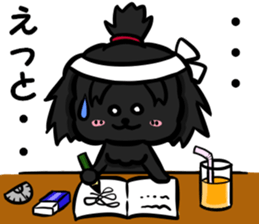 Annie and Molly Friends Toy Poodle sticker #9085207