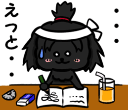 Annie and Molly Friends Toy Poodle sticker #9085207