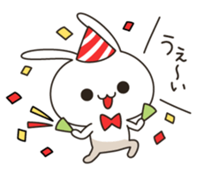 Very positive rabbit sticker #9085584