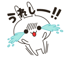 Very positive rabbit sticker #9085593