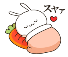 Very positive rabbit sticker #9085595