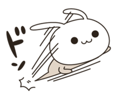 Very positive rabbit sticker #9085608