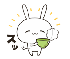 Very positive rabbit sticker #9085610