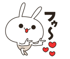 Very positive rabbit sticker #9085613
