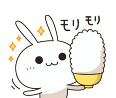 Very positive rabbit sticker #9085619