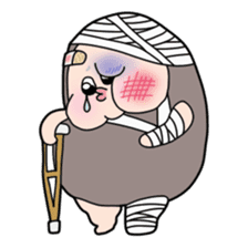 Plump plump ! Mamdan-kun 4 sticker #9086828