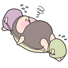 Plump plump ! Mamdan-kun 4 sticker #9086841