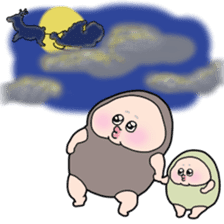 Plump plump ! Mamdan-kun 4 sticker #9086855