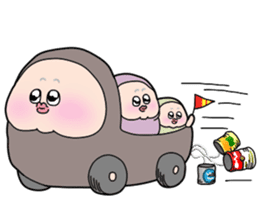 Plump plump ! Mamdan-kun 4 sticker #9086859