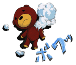 Miley Teddy Bear sticker #9087109