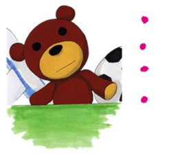 Miley Teddy Bear sticker #9087110