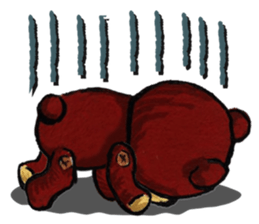 Miley Teddy Bear sticker #9087121