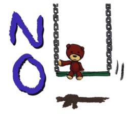 Miley Teddy Bear sticker #9087140