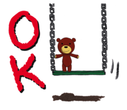 Miley Teddy Bear sticker #9087141