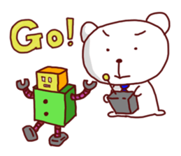 Mr. & Mrs. Bear sticker #9087241